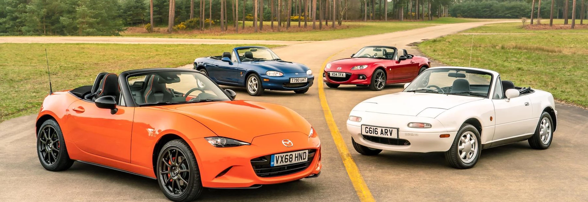 Through the generations: Every Mazda MX-5 driven